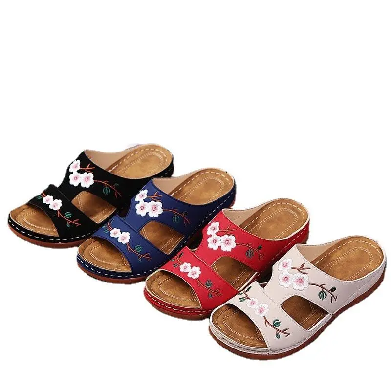 Cilool with Arch Support Anti-Slip wedges Sandals