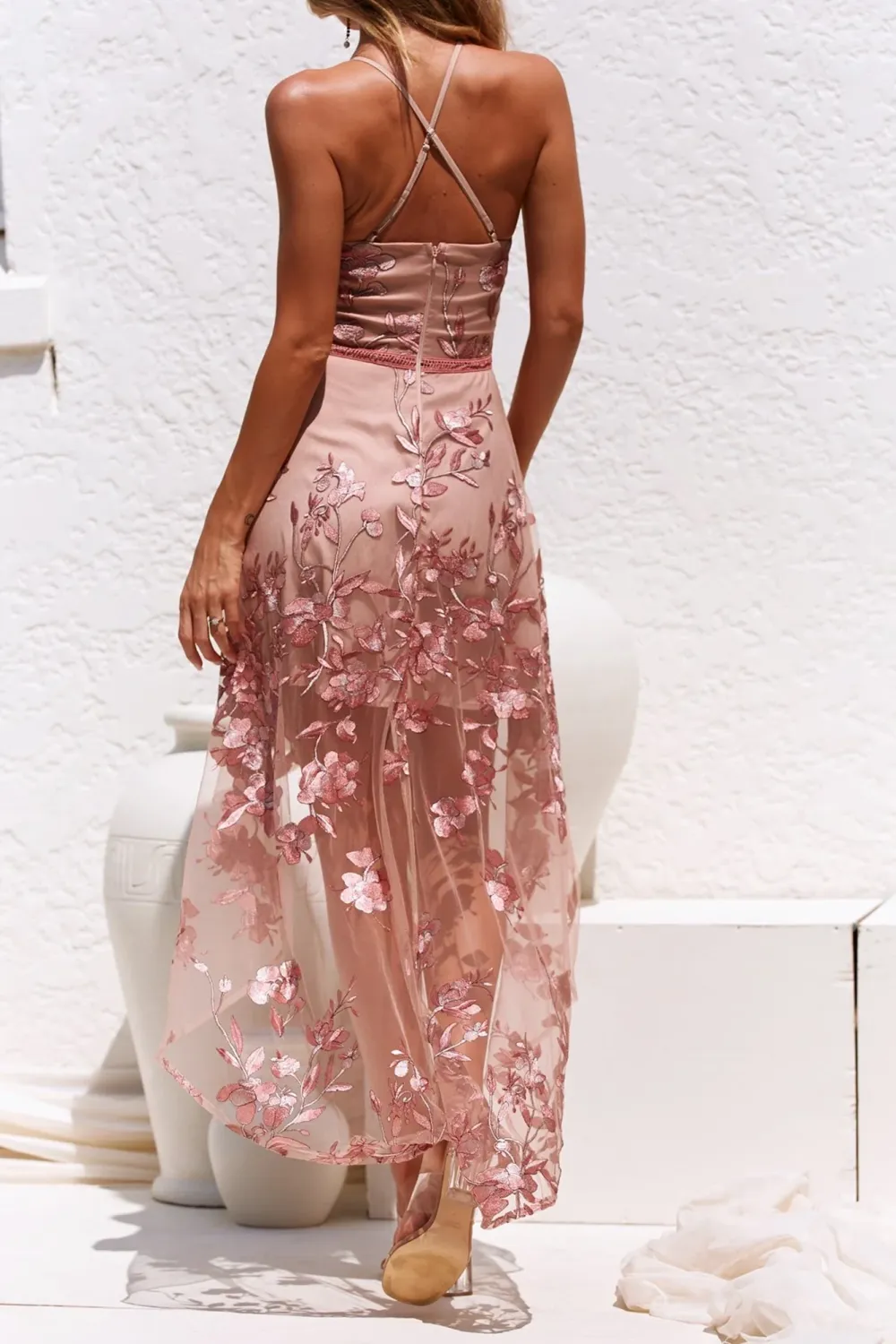 Jennifer Dress (Pink) - BEST SELLING - PRE ORDER