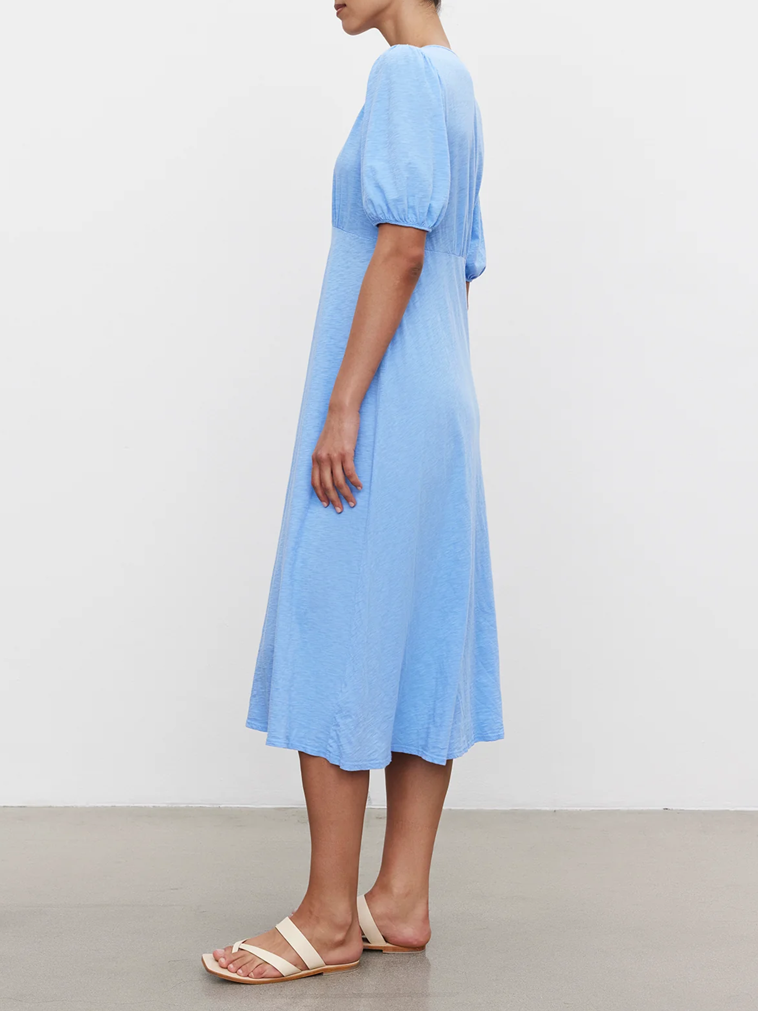 Parker Cotton Slub Midi Dress