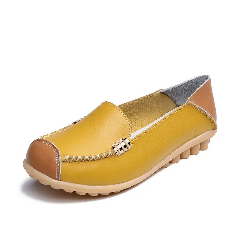 Cilool Ballerina Casual Flat Shoes Slip On Loafers