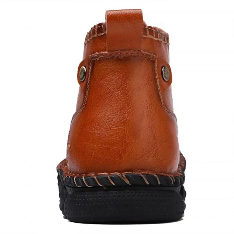 Men's Hand Stitching Casual Large Size Boots