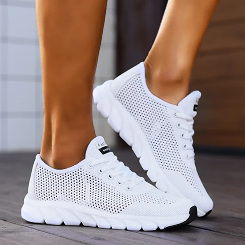 Cilool  Slip On Walking Shoes Non Slip Running Shoes Breathable Lightweight Gym Sneakers