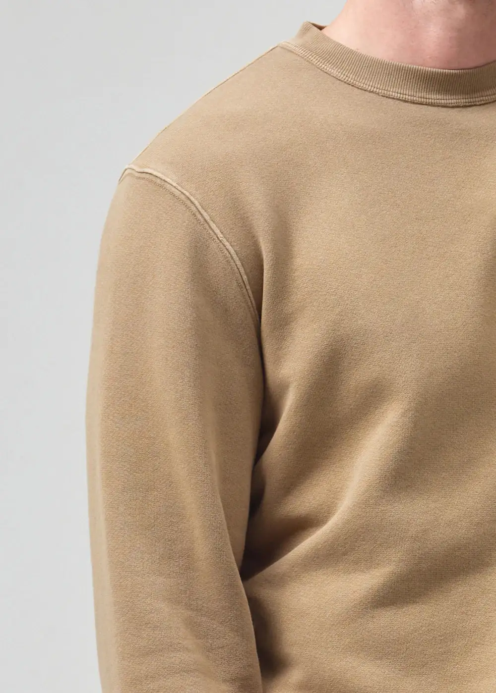 Vintage Crewneck Sweatshirt - Khaki Classic