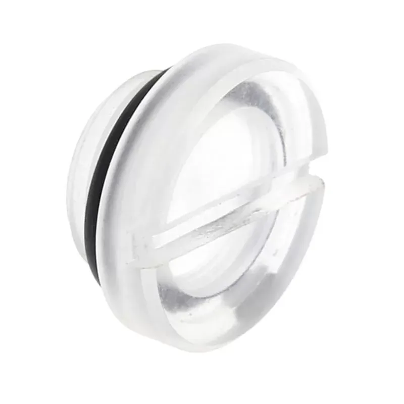 1pc G1/4 Thread Acrylic Hose Straight Plug for PC Water Cooling System