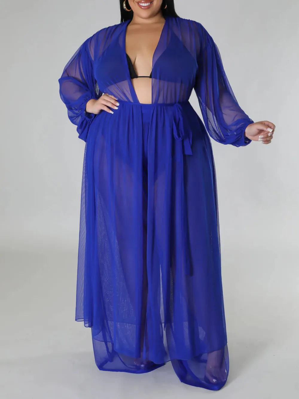 Women'S Fashion Plus-Size Tulle Suit