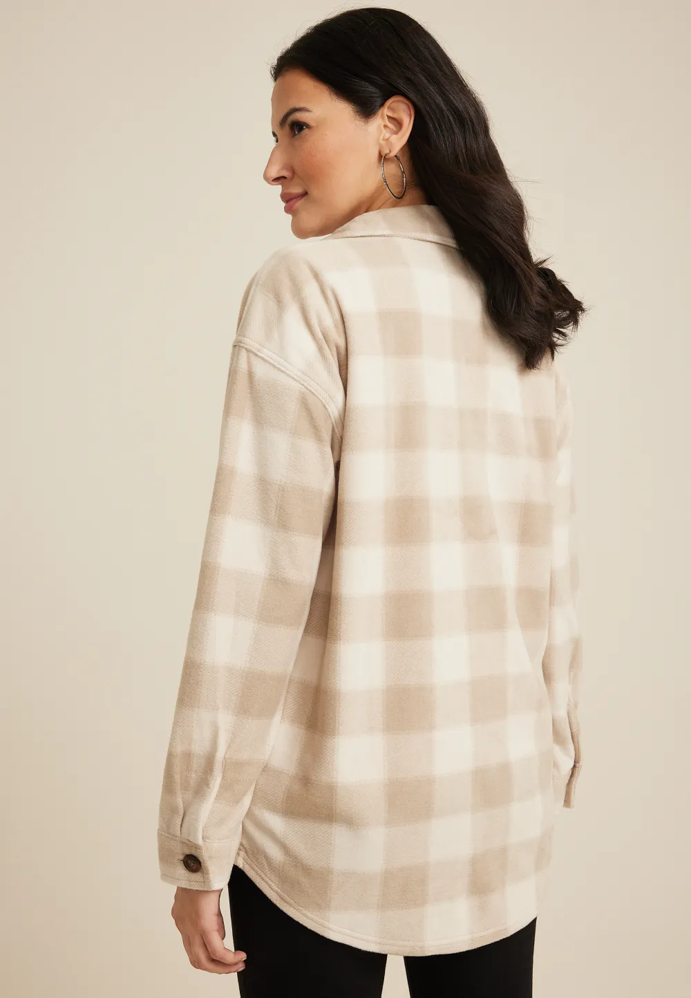 Wilder Plaid Fleece Shacket