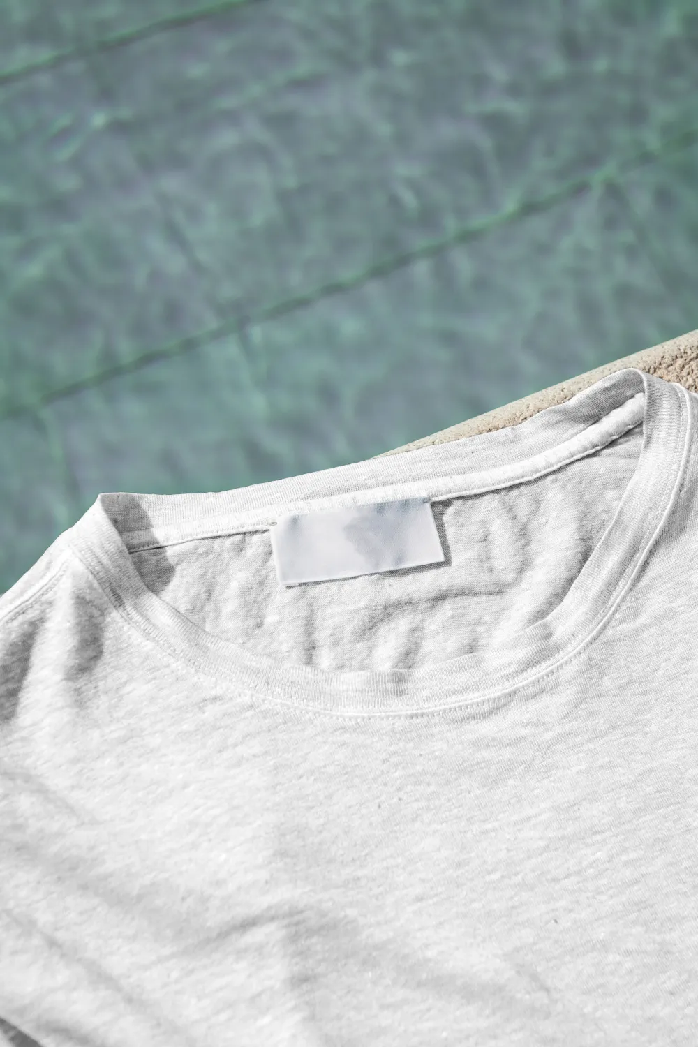 White Linen T-Shirt