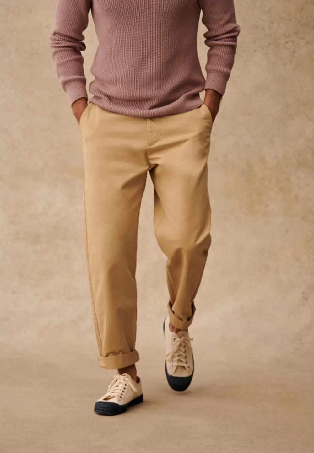 Hubbell Straight Pants-Beige