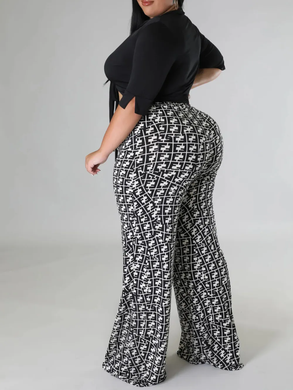 Women'S Stylish Printed Pants Set