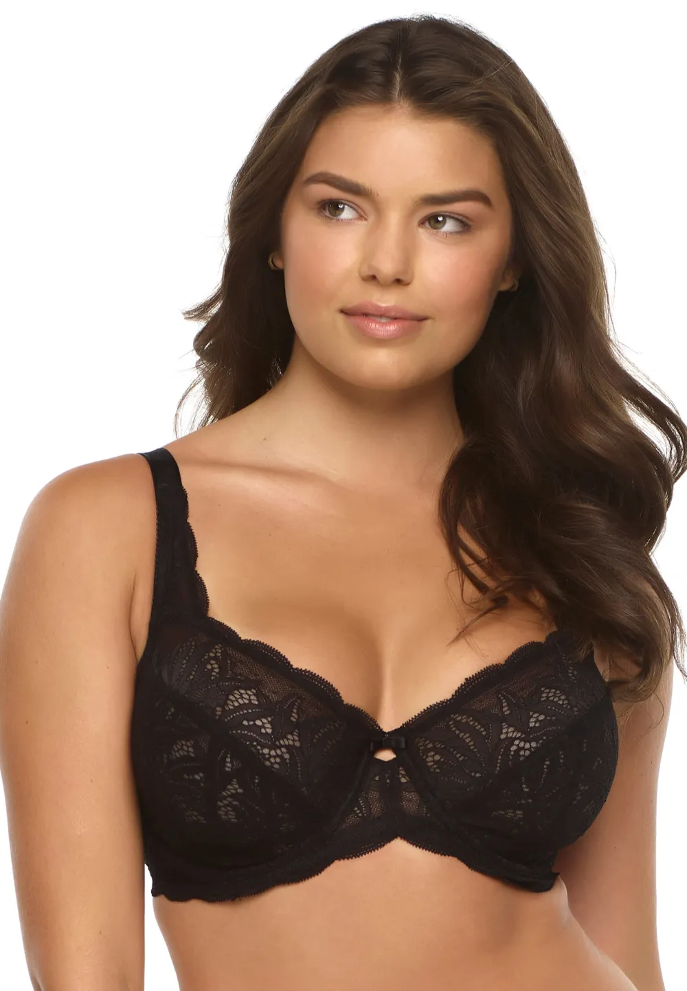 Felina Peridot Lace Unlined Bra