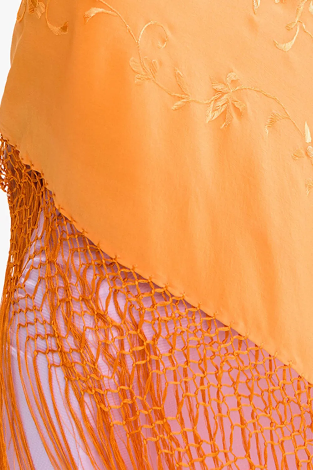 Mustard Art Patterns Manila Shawl