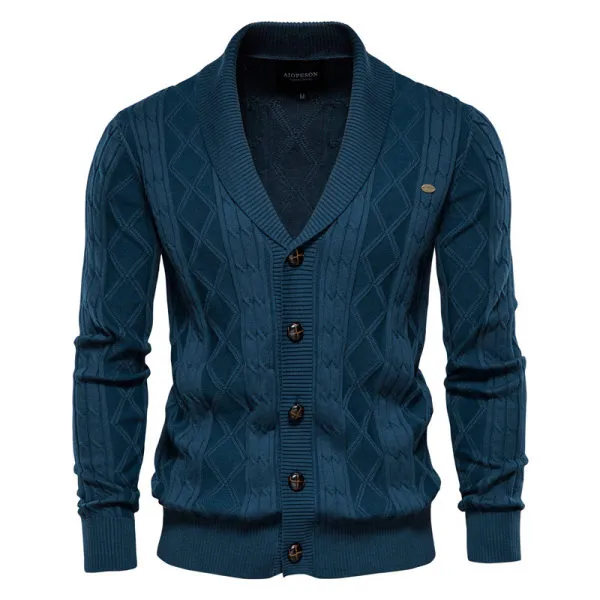 Men's Fashion Casual Thick Sweater Cardigan