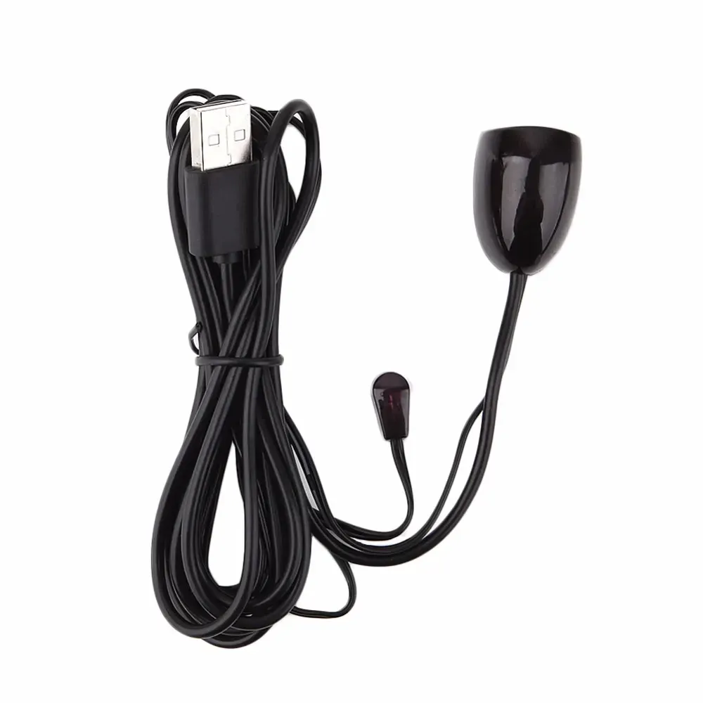 High Quality IR Infrared Remote Control USB Receiver Adapter Extender Repeater Emitter Cable