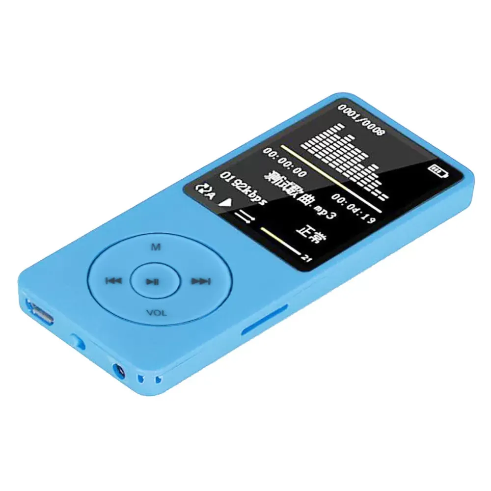 NEW Fashion Portable MP3 MP4 Player LCD Screen FM Radio Video Games Movie USB Hi fi Music Player With sd card