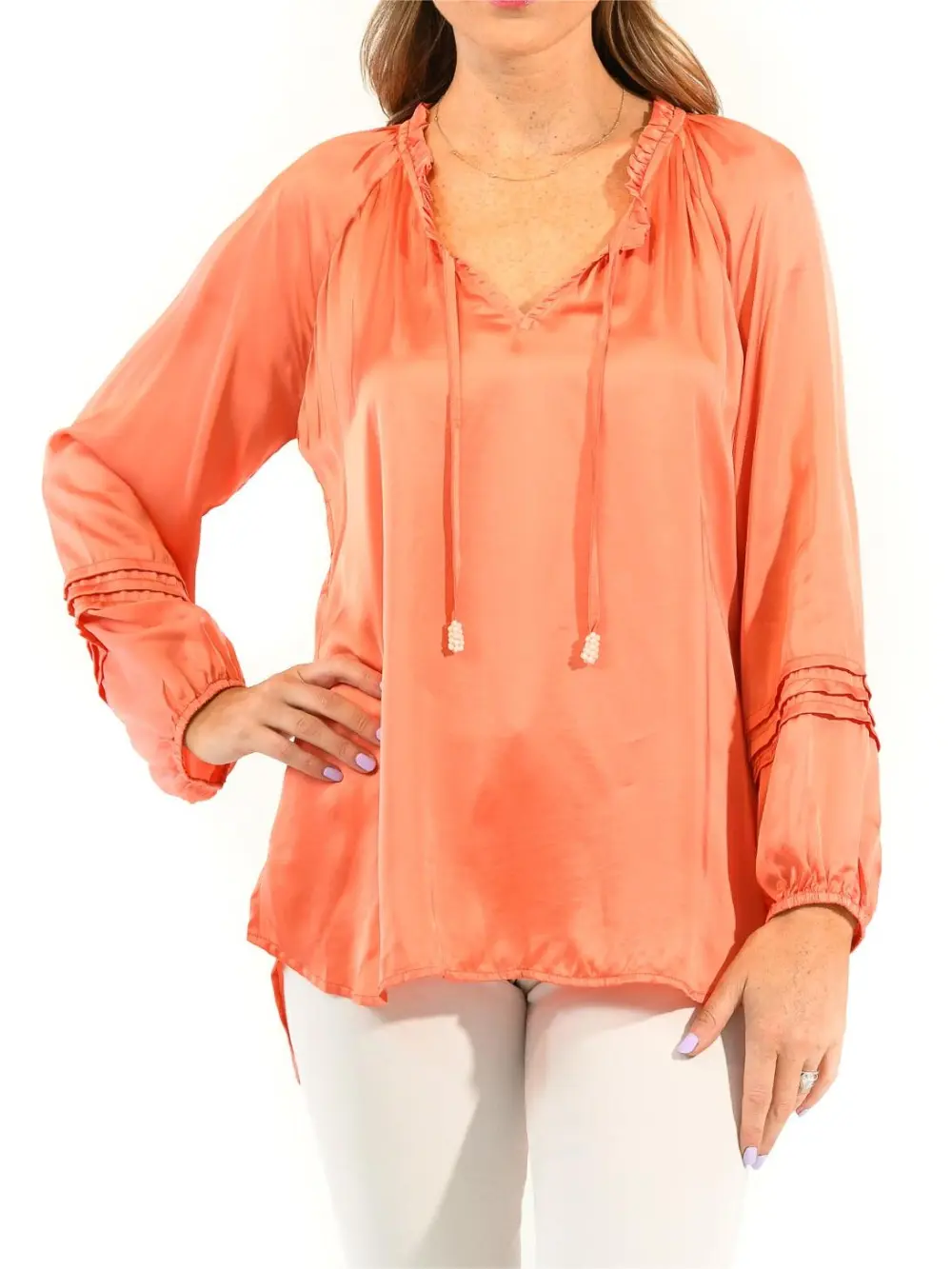 Gabriella Top / Coral