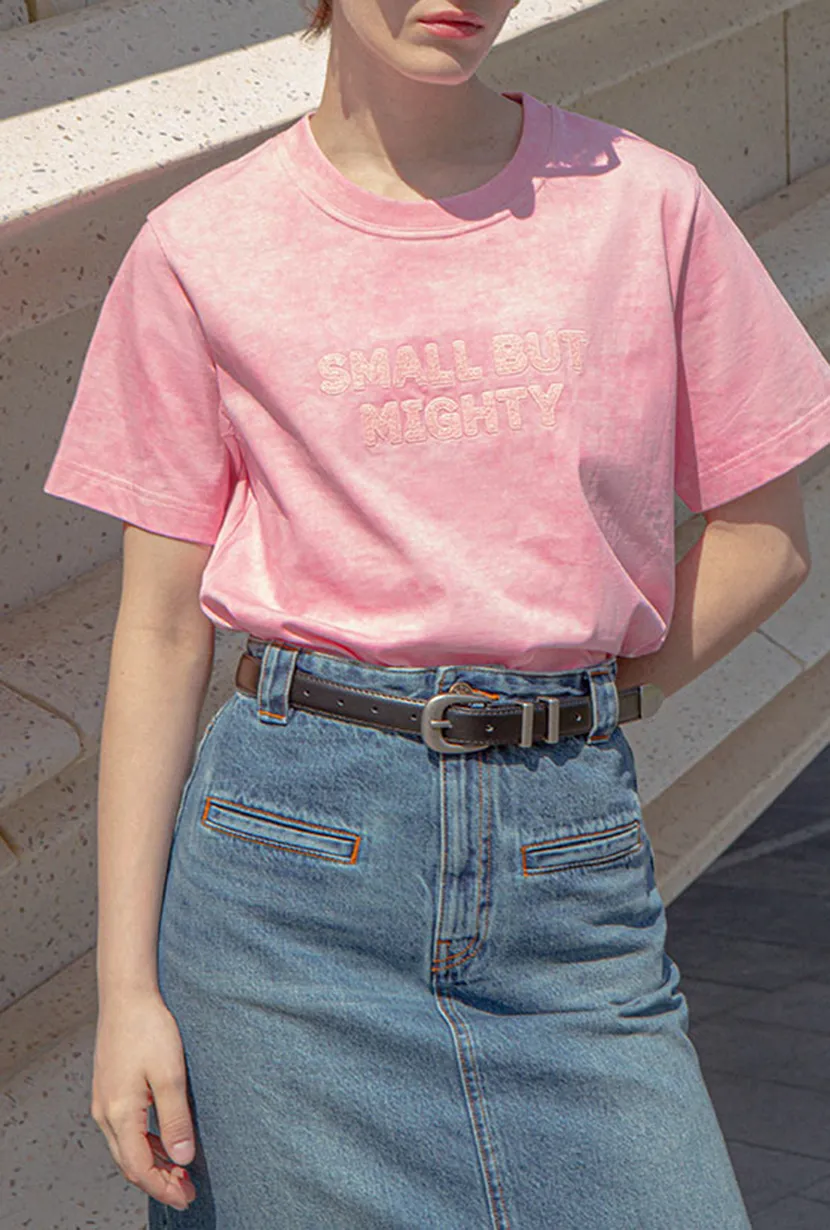 Garrin Cotton T-shirt - Pink