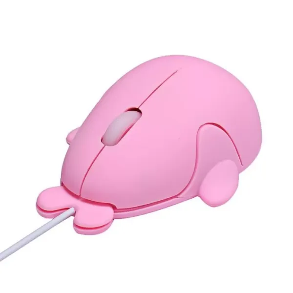 1200 DPI USB Wired Optical Gaming Game Mice Mouse Portable Cute Little Fish Computer Silent PC Laptop Accessories