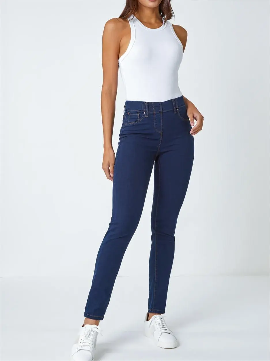 Casual office skinny trousers