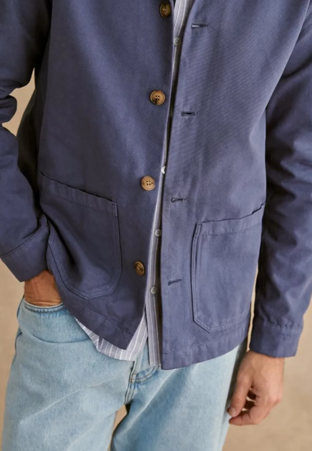 Tim Jacket-Vintage Blue