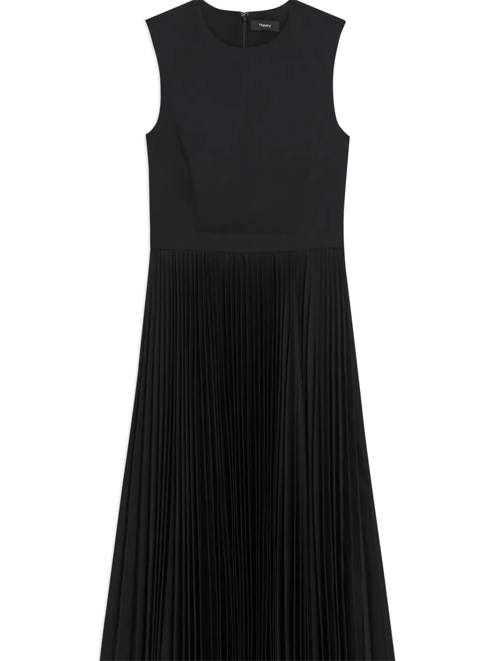 Black Pleated Dress