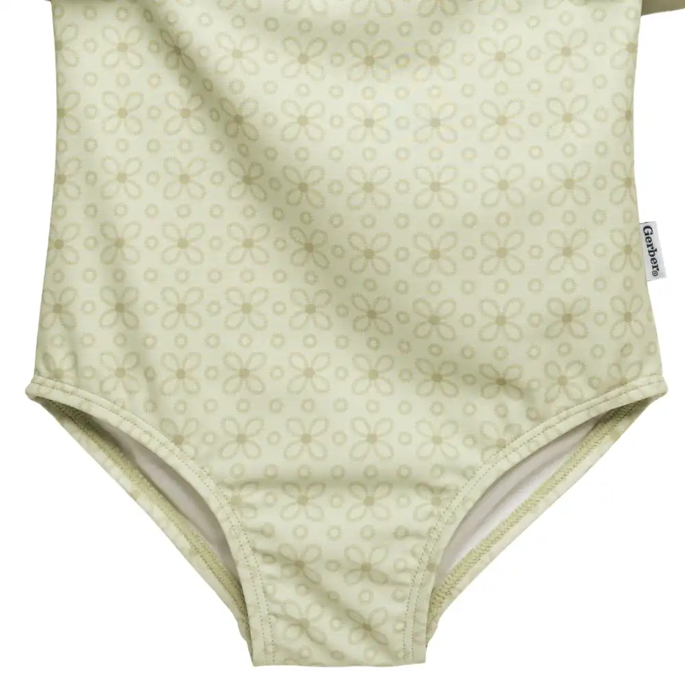 Toddler Girls Eyelet Floral Swimsuit