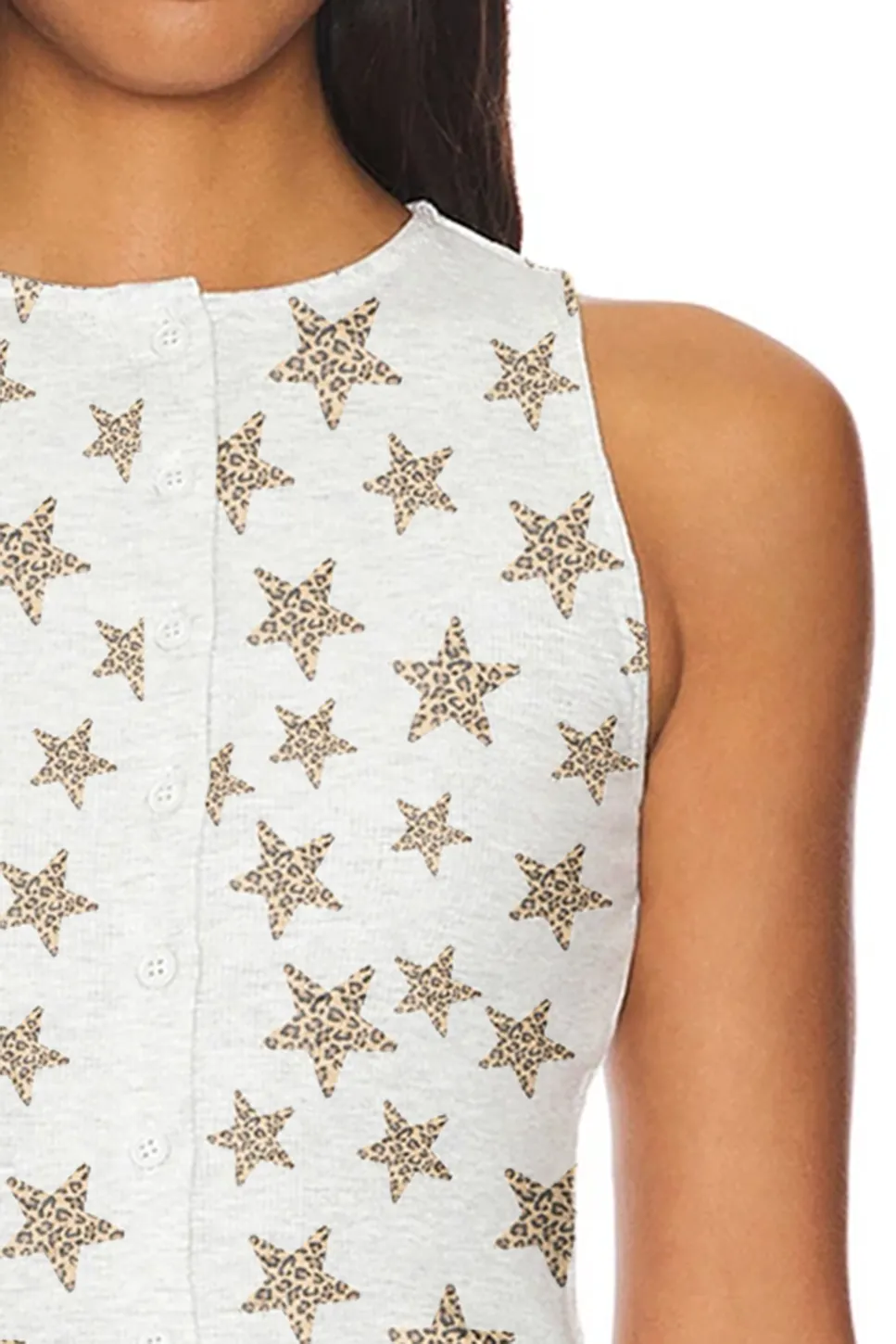 Paula Star Printing Top