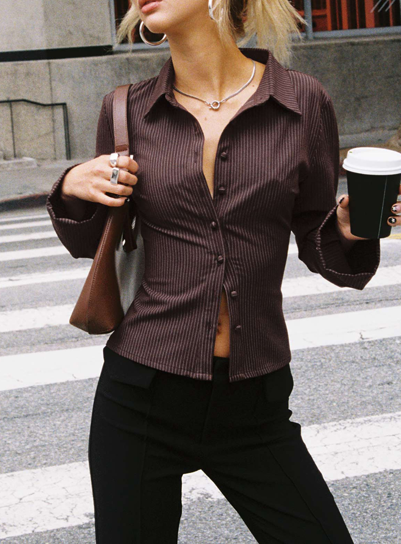 Anni Pinstripe Shirt