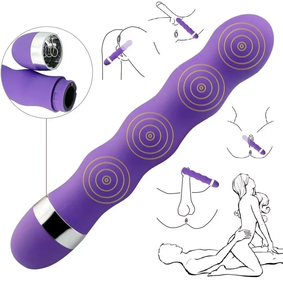 Clit G-Spot Vibrator Dildo Massager Sex Toy for Couples Women Masturbator