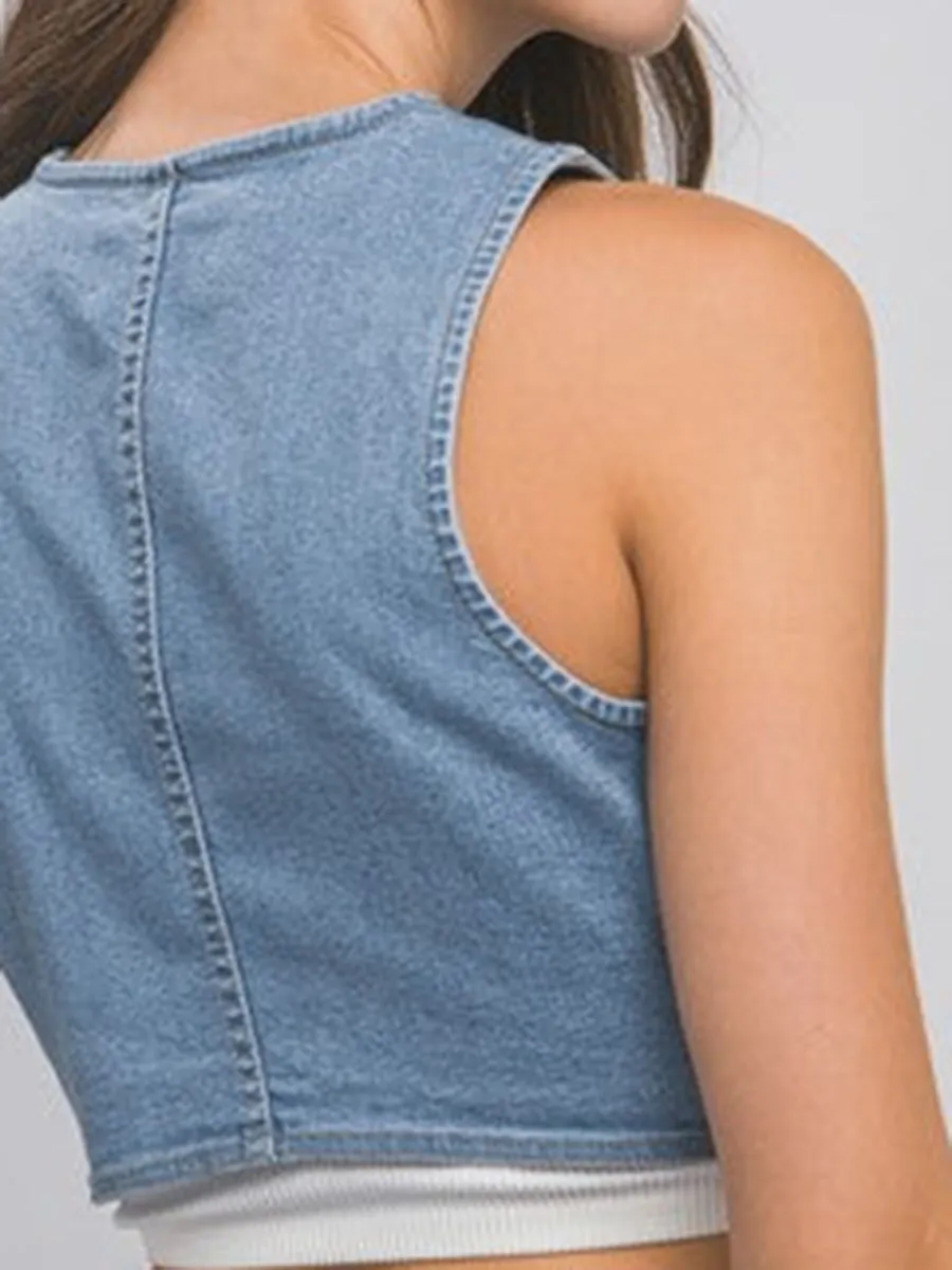 Darlin Denim Vest