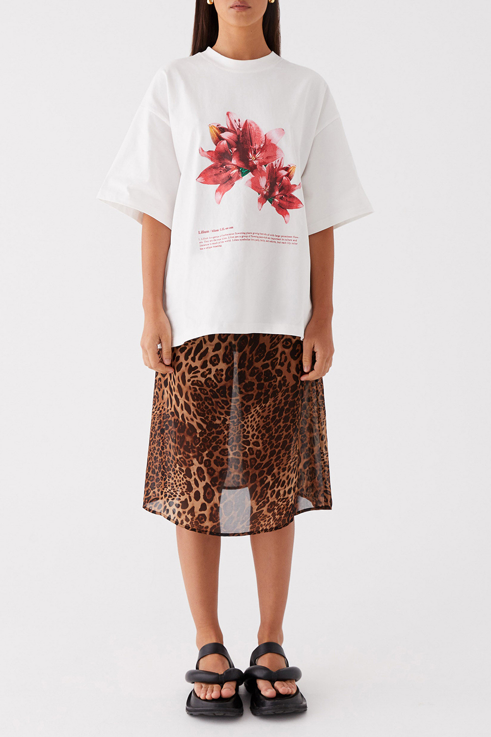 Born To Have Fun Oversized Graphic Tee