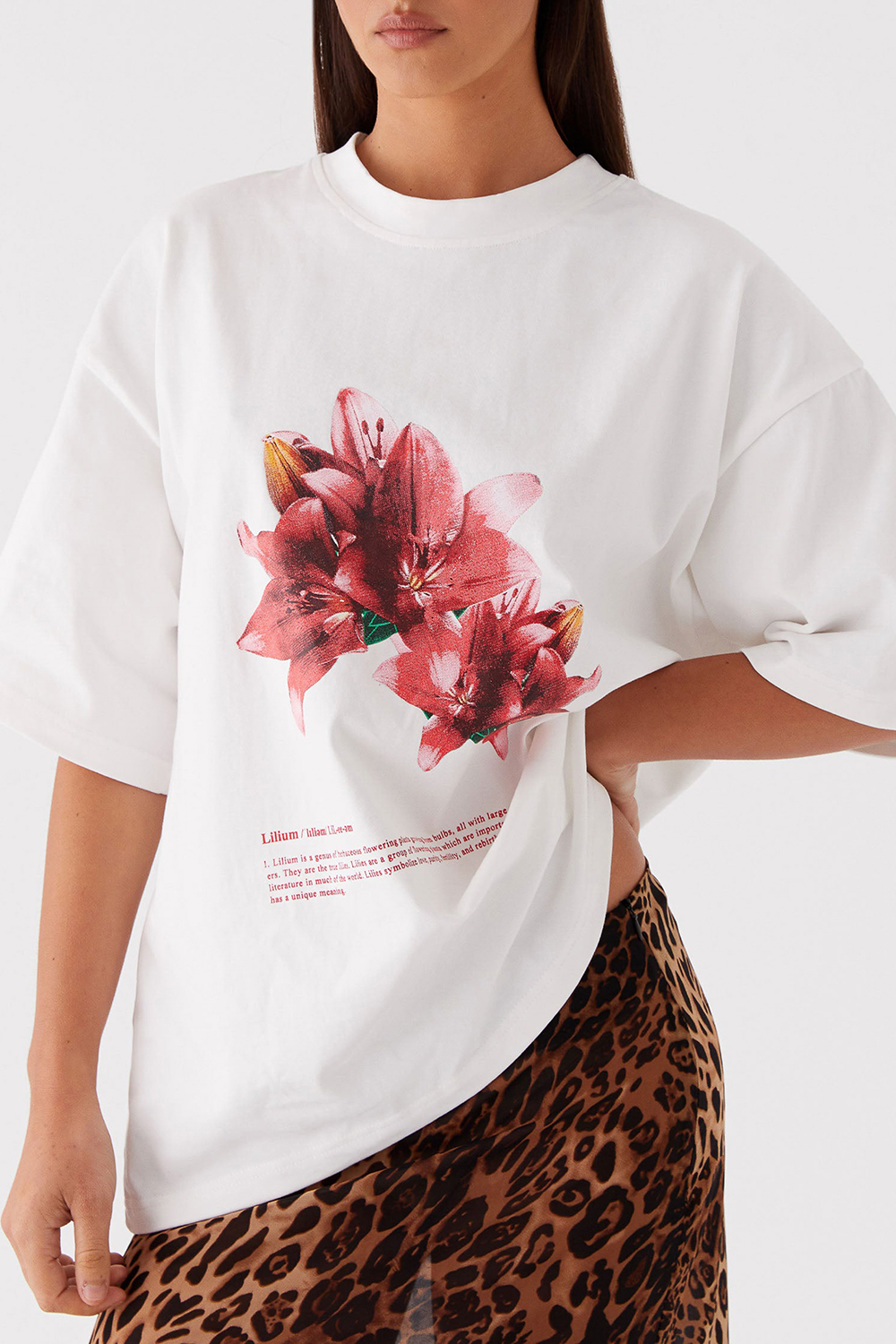 Born To Have Fun Oversized Graphic Tee