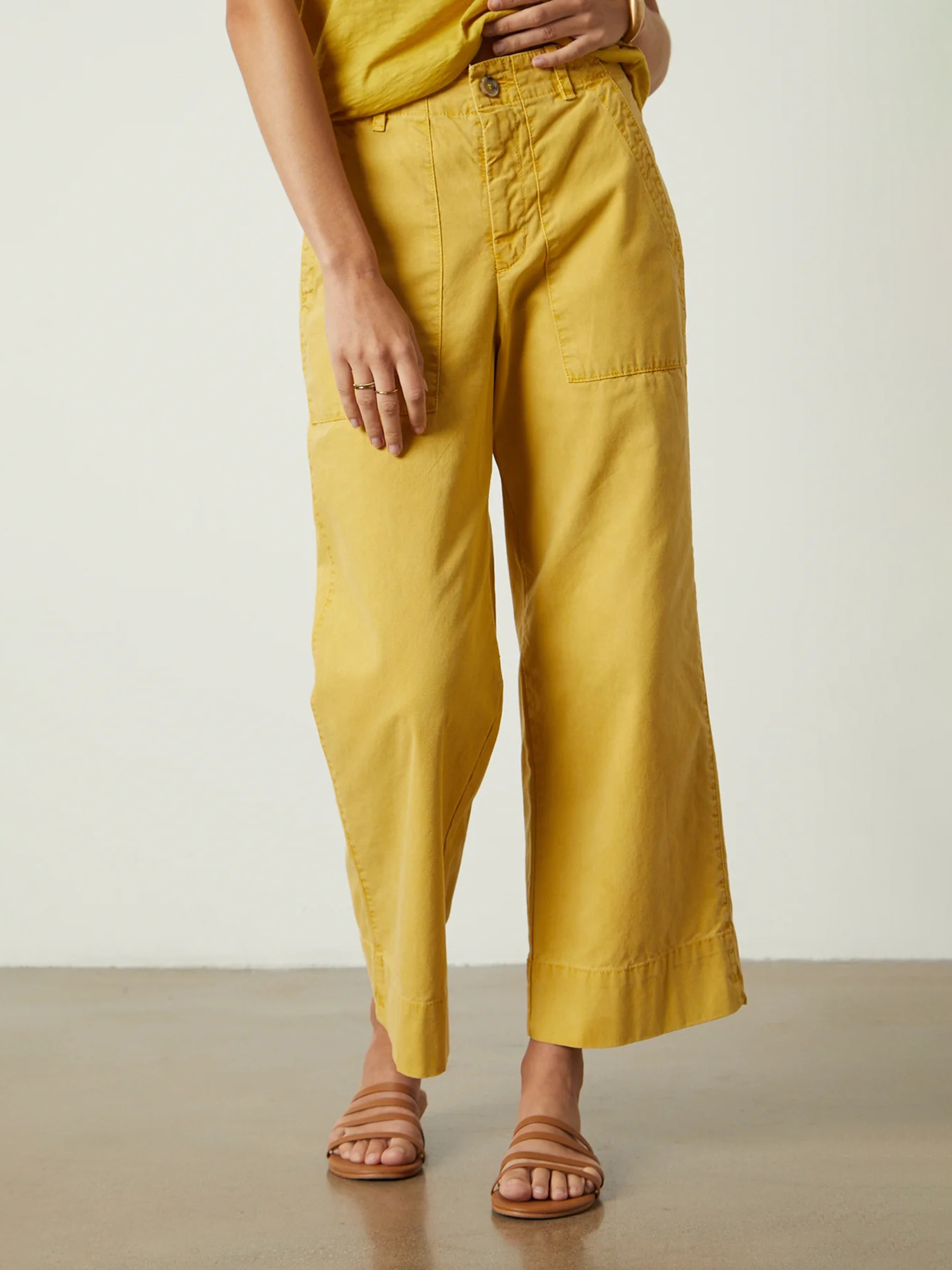 Mya Cotton Canvas Pant