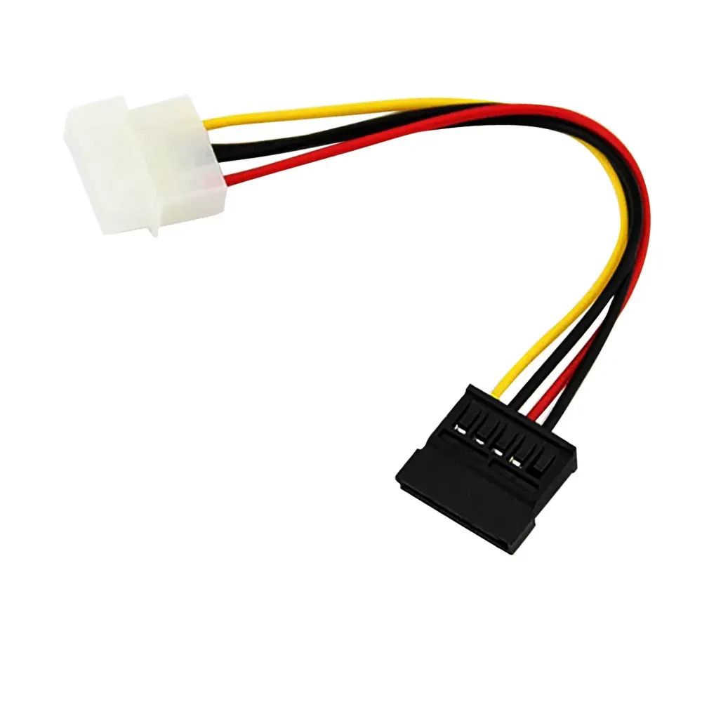 18cm USB2.0 IDE to Serial ATA SATA HDD Hard Drive Power Adapter Cable Cord 4 Pin IDE to 15 Pin SATA