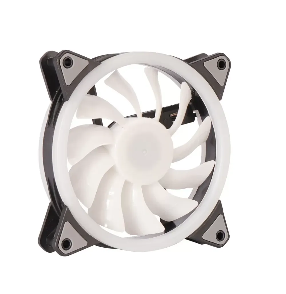 Dual Aperture RGB 12cm With 65 LED Light Cooling cool Computer CPU Radiator Fan Cooling Radiator Ventilador PC Cooler Master