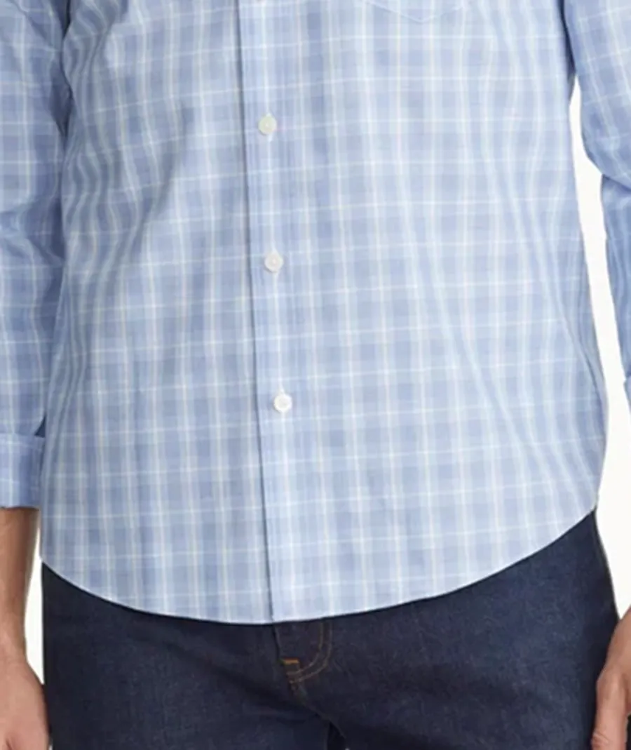 Blue Men's Casual Shirt