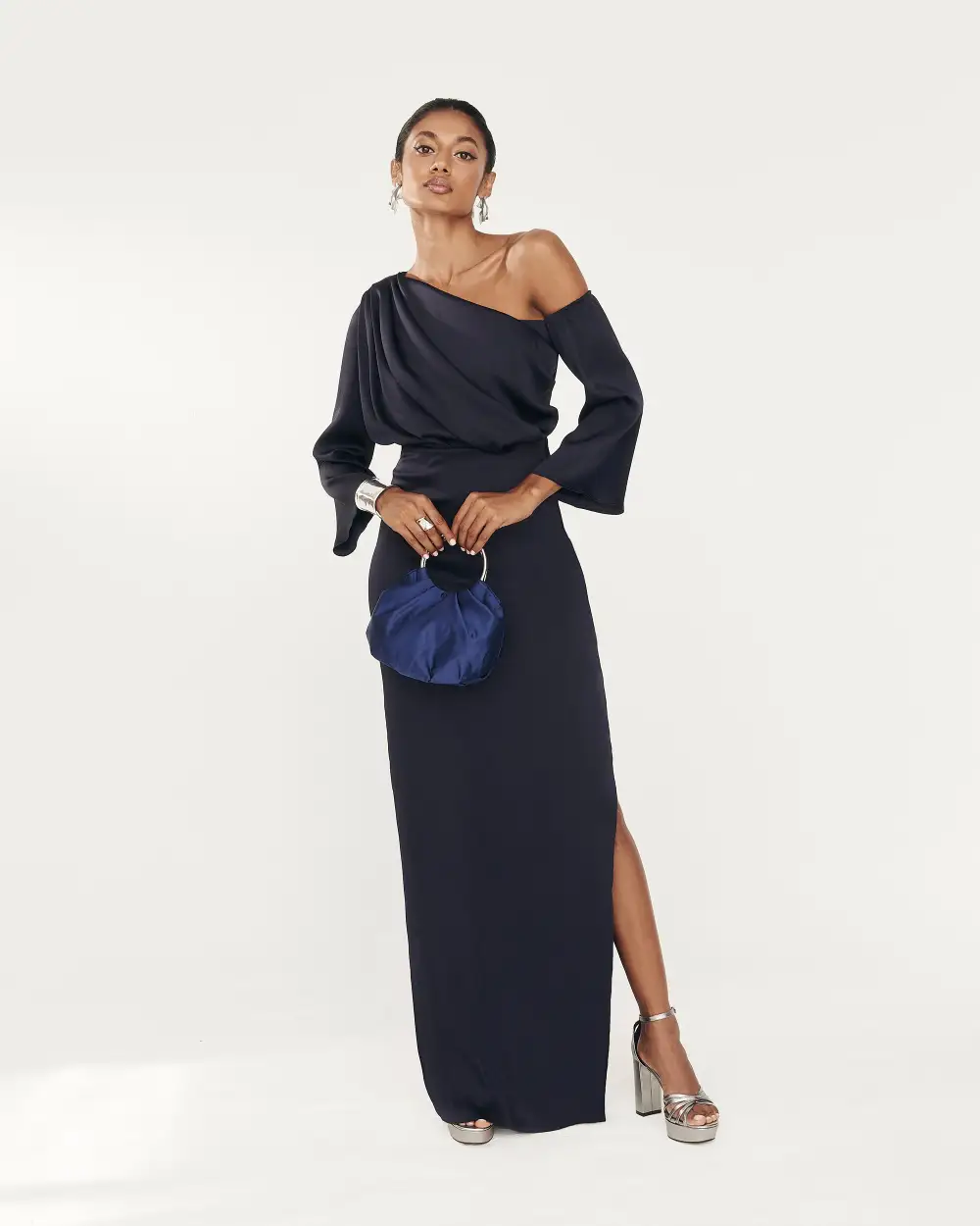 One Shoulder Siracusa Dress