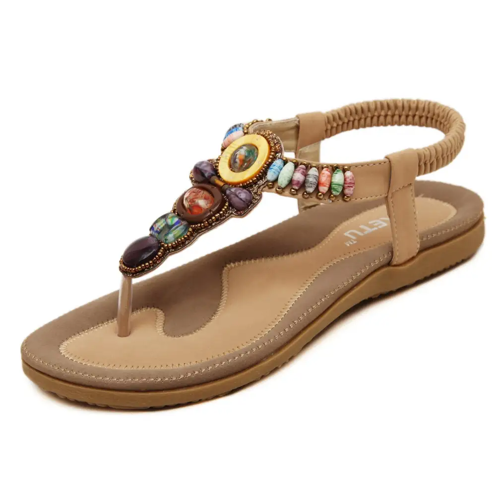 Women Sandals Waterproo Sli On Round Female Slippers