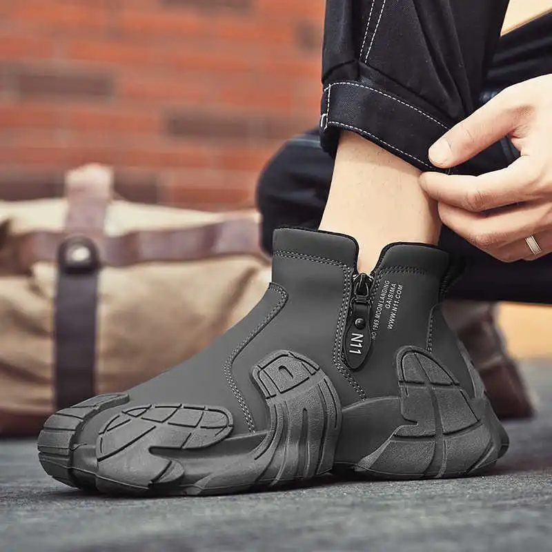 Durable Waterproof Anti-Slip Martin Boots