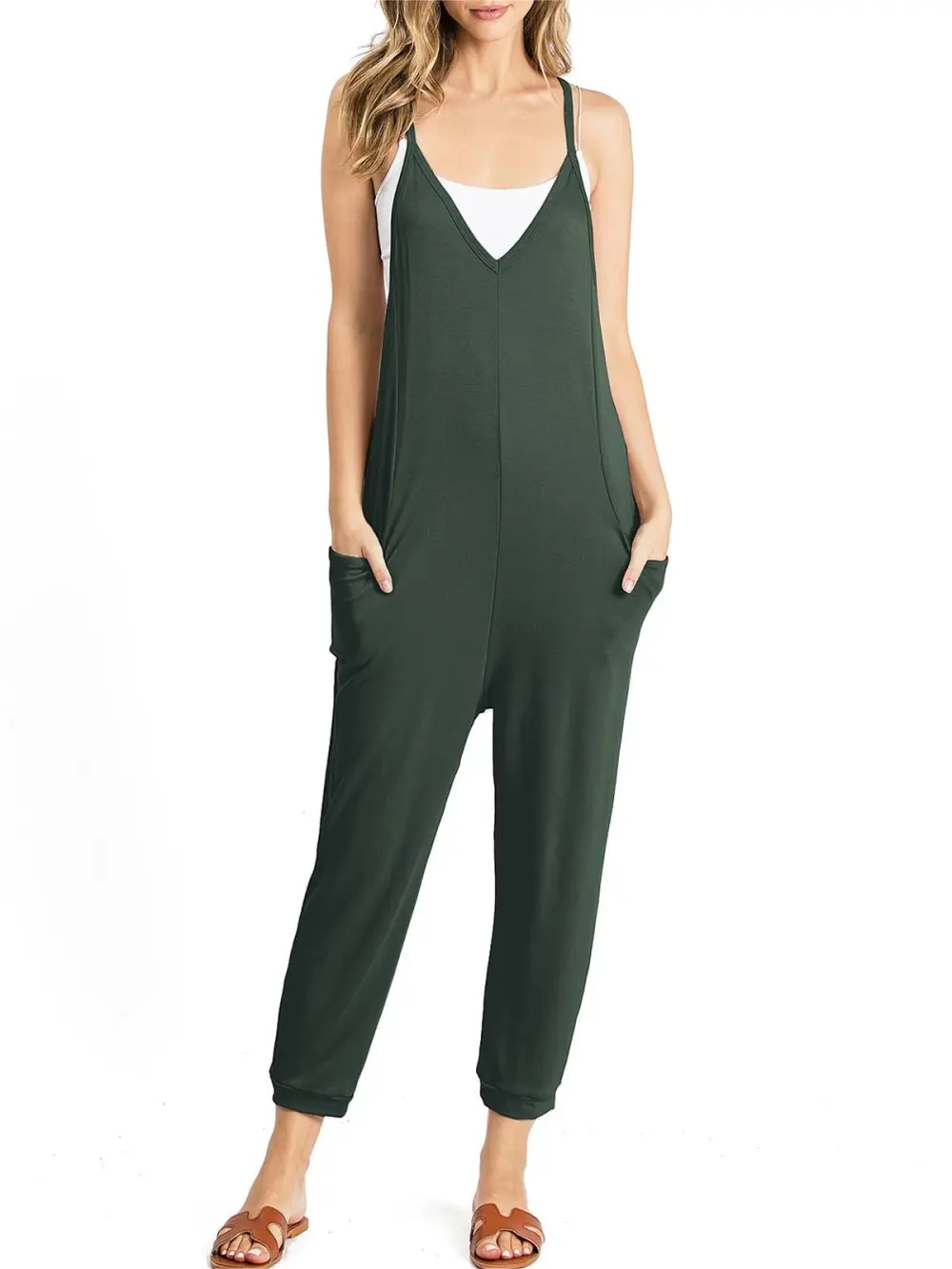 Solo Cropped Jumpsuit