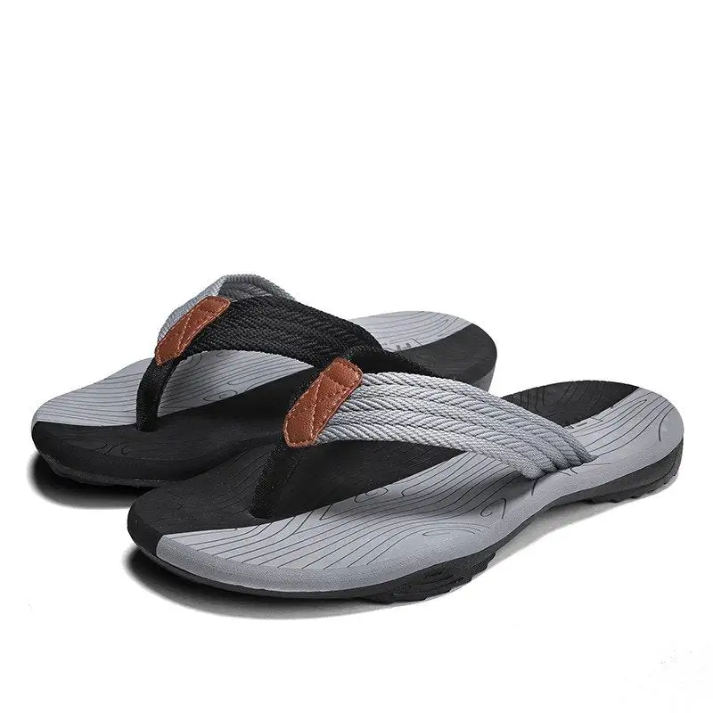 Orthopedic Sandals Men Wide Width Comfy Flat Sporty Flip-flops Trendy Summer