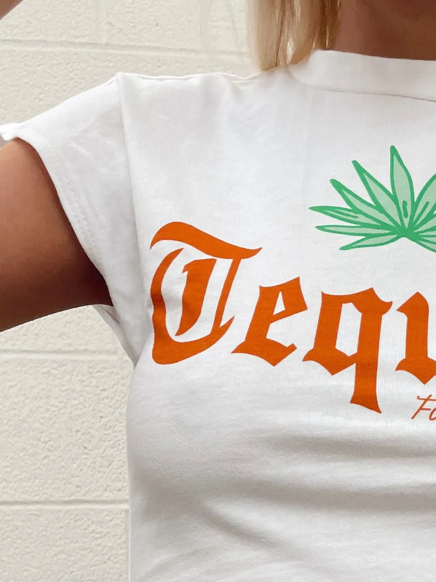 Tequila Fiesta Than Siesta Baby Tee