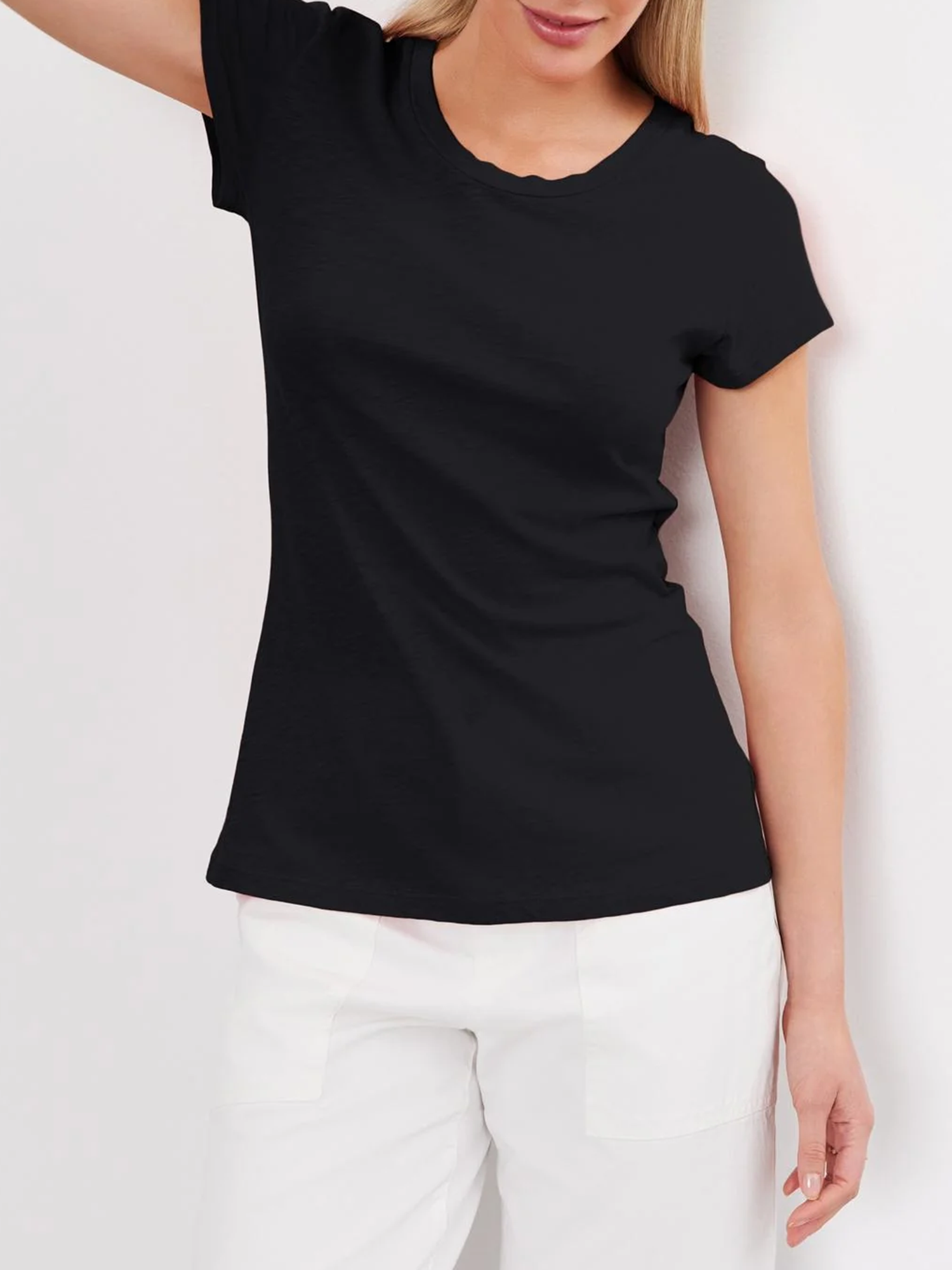 Odelia Crew Neck Tee