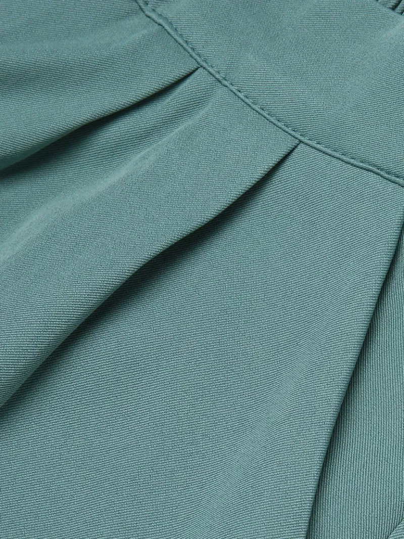 DARK GREEN 1960S SOLID VINTAGE SHORTS