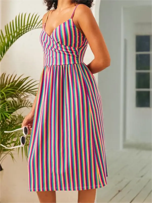 Surplice and Demand Midi dress