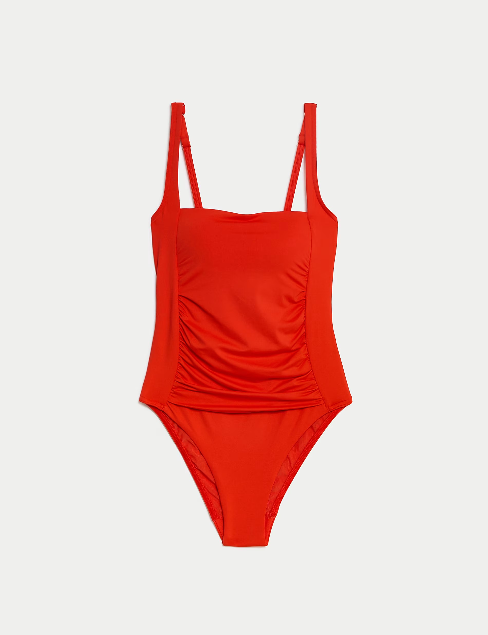 Tummy Control Padded Square Neck Swimsuit