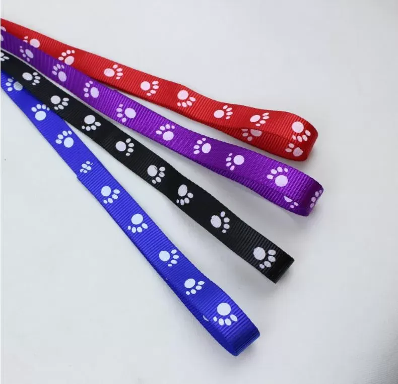 120cm Long High Quality Nylon Dog Pet Leash Lead for Daily Walking 1.0cm 1.5cm 2.0cm 4 Colors