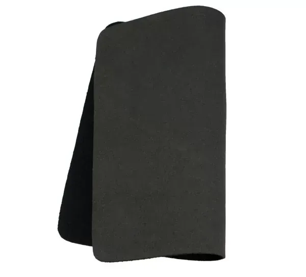 22*18cm Universal Mouse Pad Mat for Laptop Computer Tablet PC Black