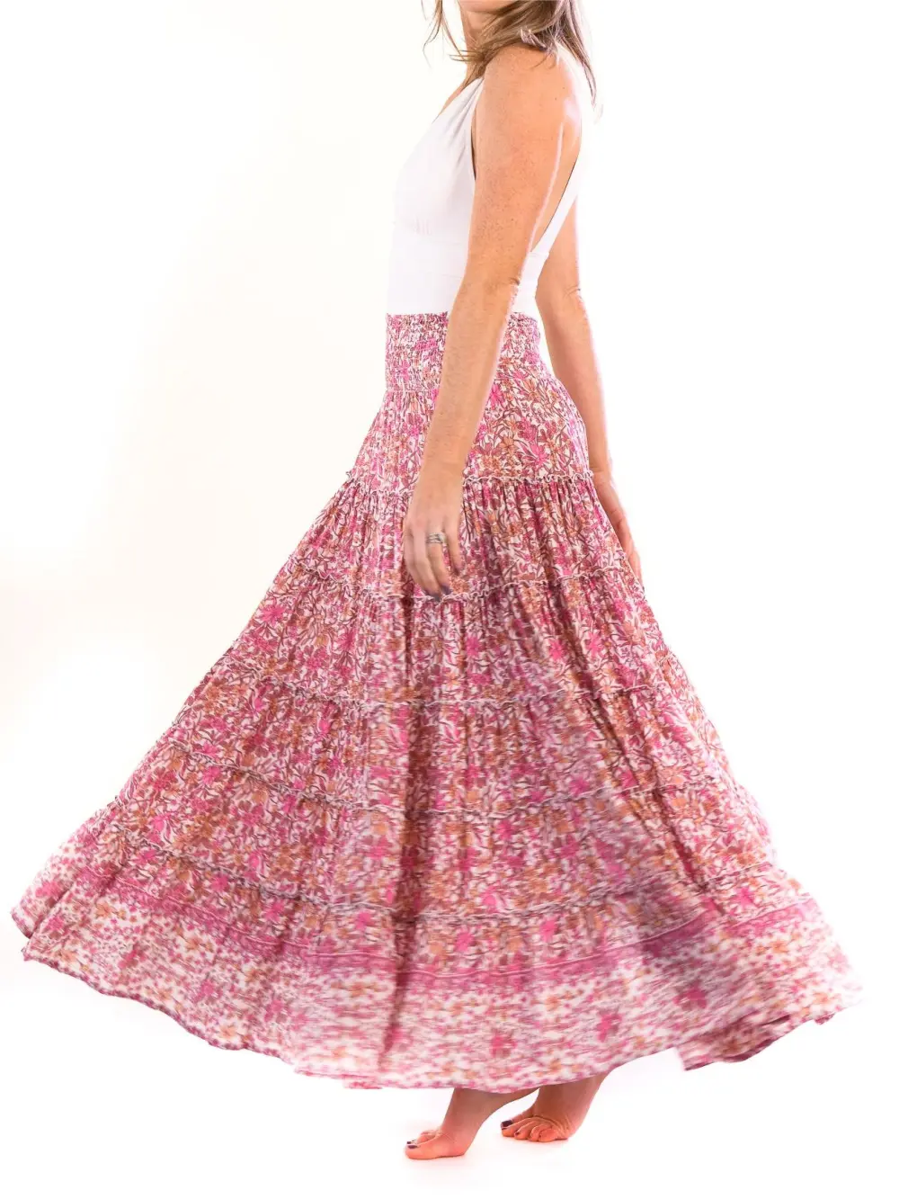 Sundance Maxi Skirt / Blossom