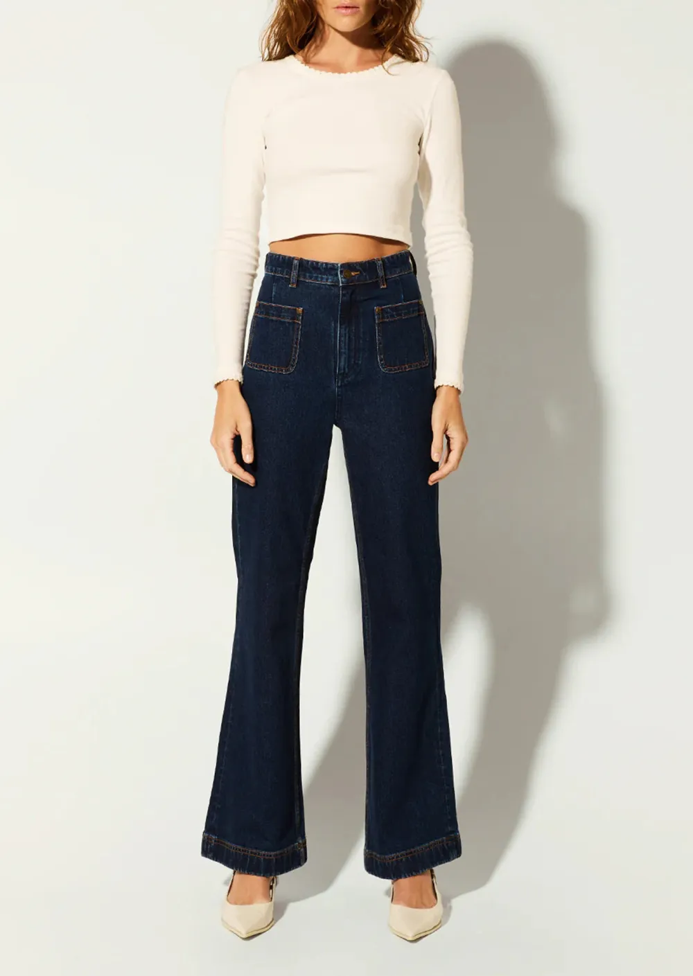 KIVARI TALLULAH CROP TOP