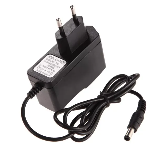 EU Plug AC 100-240V Converter Adapter DC 5.5 x 2.5MM 7.5V 1A 1000mA Charger For Laptop